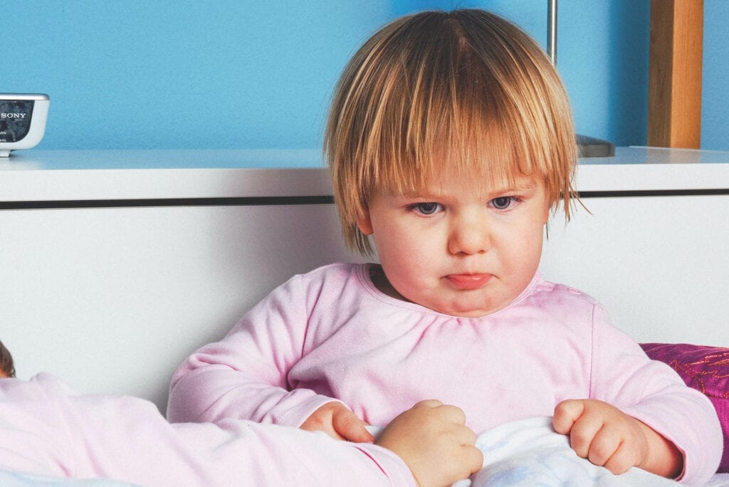 Záchvaty vzteku u dvouletého dítěte